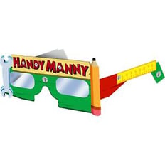 HANDY MANNY PAPER GLASSES 4 PCS