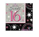 SWEET 16 TISSUES 16 PCS
