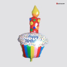Cupcake Birthday balloon
