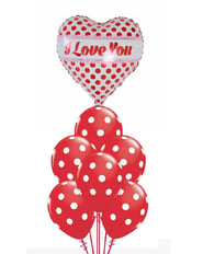 Happy Valentin's Day Balloon Bouquet 