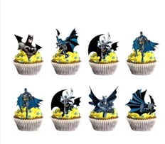 Batman Cupcakes topper