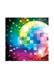 DISCO PARTY SMALL TISSUES 16 PCS 