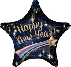 New Year's balloon 71 x 71 cm