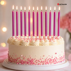 Colorful Cake Candles