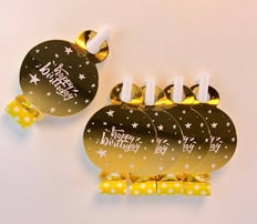   GOLD BLOWOUTS 10 PCS 