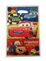 CARS GIFT BAG  6 PCS 