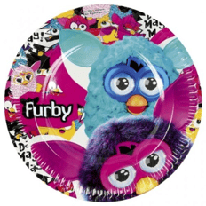 FURBY PLATES SIZE 9