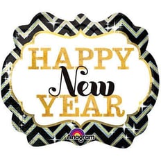 New Year's holographic balloon