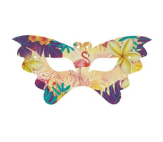 FLAMINGO PARTY MASK 6 PC