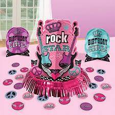 ROCK STAR TABLE DECORATING KIT 3 PCS