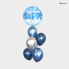 HAPPY birthday Balloon Bouquet  