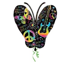 ROCK SUPERSHAPE FOIL BALLOON SIZE 84 X 56 Cm
