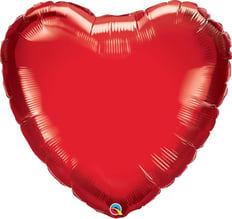 Red Heart Balloon Size 32 In 