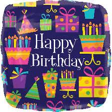 HAPPY BIRTHDAY CANDLE BALLOON SIZE 71 CM