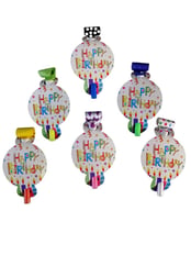HAPPY BIRTHDAY CANDLES BLOWOUTS 6 PCS