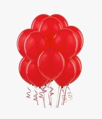  LOVE (Red Helium Latex Balloons(12