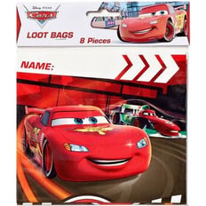 CARS LOOT BAGS 8 PCS 