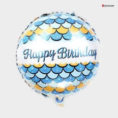 HAPPY BIRTHDAY BALLOON SIZE 18 IN 