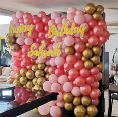 Balloon wall 