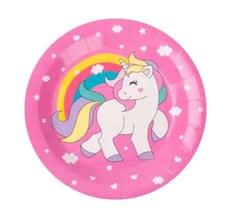 Large unicorn plates