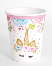 Unicorn cups 16 pieces