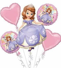 SOFIA BALLOON BOUQUET 5 PCS 