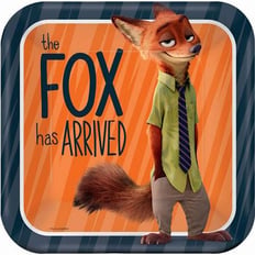 ZOOTOPIA PLATES SIZE 9 