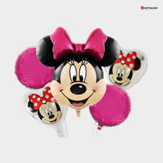 Minnie Mouse Balloon Set 5 Pieces