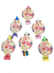FLAMINGO BLOWOUTS 6 PCS