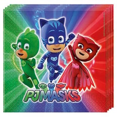 PJ MASKS TISSUE SIZE 33 X 33 CM 20 PCS