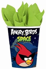 ANGRY BIRD CUPS 8 PCS