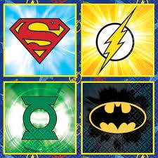 JUSTICE LEAGUE SMALL TISSUES 16 PCS