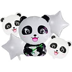 Panda balloons set of 5 pcs