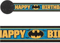 BATMAN STREAMER BANNER SIZE 4.7 CM X 9.14 M