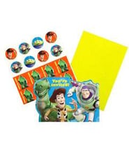 TOY STORY INVITATION CARDS 8 pcs