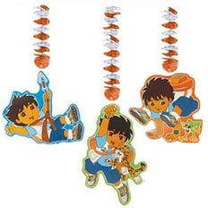 GO, DIEGO DANGLING CUTOUTS 3pcs
