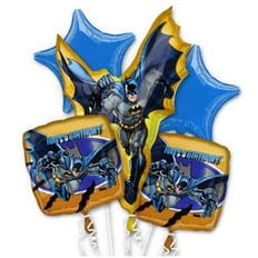 BATMAN FOIL BALLOON BOUQUET 5 PCS
