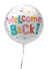 Welcome Back balloon 