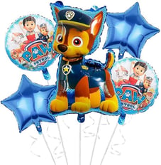 Bouquet Paw Patrol Balloons 5 pce