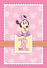 MINNIE MOUSE 1ST LOOT BAGS 8 PCS
