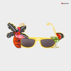YELLOW SUMMER PARTY GLASSES