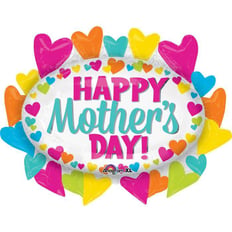HAPPY MOTHER DAY FOIL BALLOON SIZE 78X63 CM