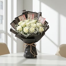 Rose Purity Bouquet