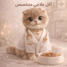 أكل علاجي بيطري متخصص