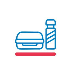 Lunch Box and Water Bottles