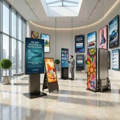 Advertising Display Screens