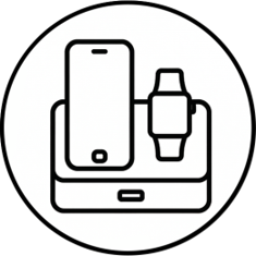 قواعد الشحن المكتبية (Desktop Charging Stations)