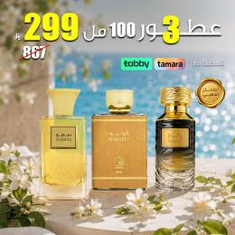 Buy 3 Perfumes (100ml) for SAR 299