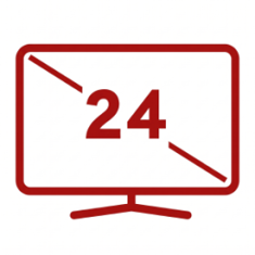 24 بوصة