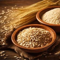 الأرز والحبوب والبذور